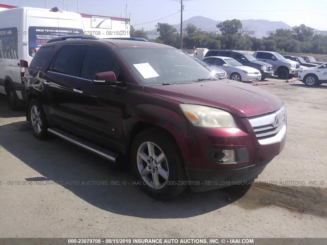 5GZER33757J110518 - 2007 SATURN OUTLOOK SPECIAL მუქწითელი ფოტო 1