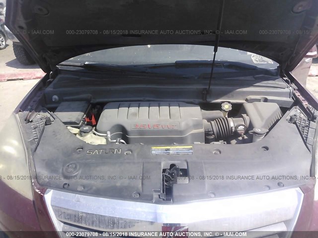 5GZER33757J110518 - 2007 SATURN OUTLOOK SPECIAL მუქწითელი ფოტო 10