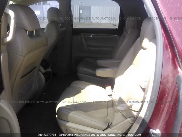 5GZER33757J110518 - 2007 SATURN OUTLOOK SPECIAL მუქწითელი ფოტო 8