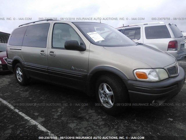 1GMDX03E71D275262 - 2001 PONTIAC MONTANA BEIGE photo 1