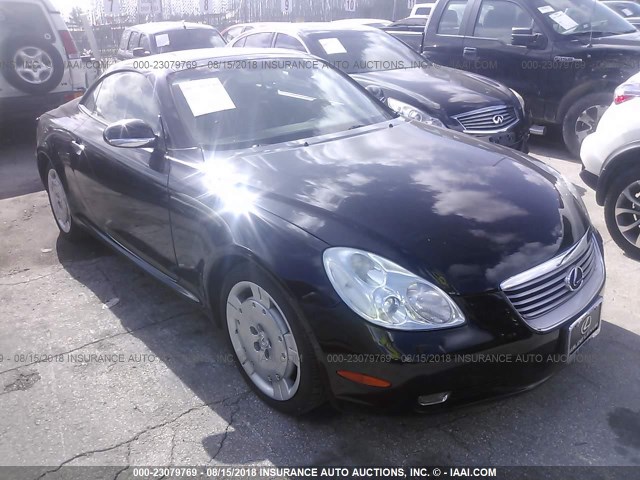 JTHFN48Y930042425 - 2003 LEXUS SC 430 BLACK photo 1