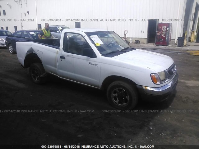 1N6DD21S1XC335212 - 1999 NISSAN FRONTIER XE WHITE photo 1