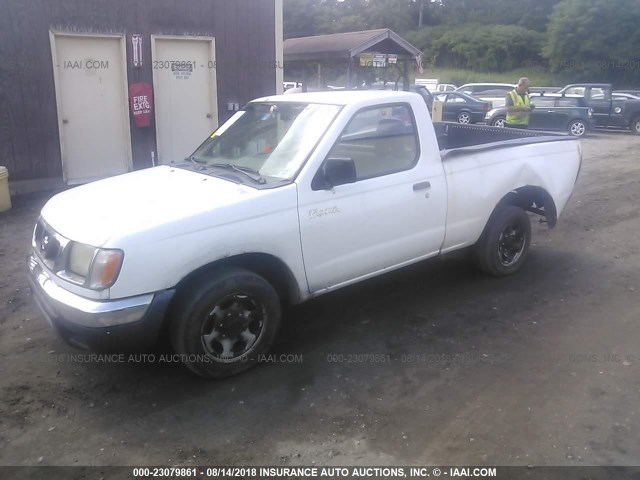 1N6DD21S1XC335212 - 1999 NISSAN FRONTIER XE WHITE photo 2