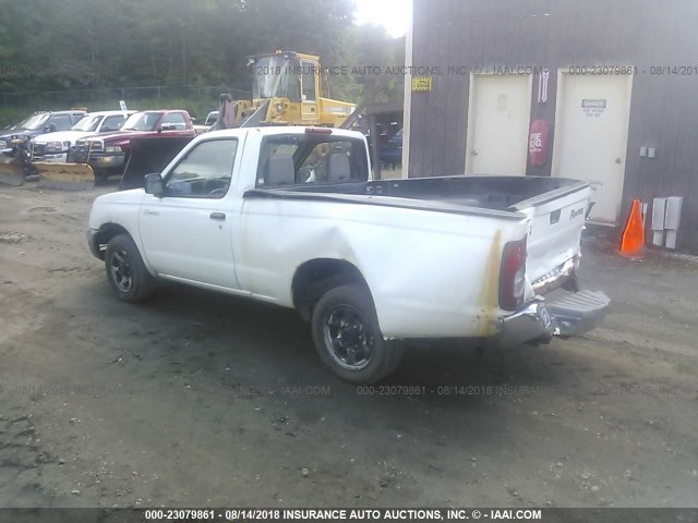 1N6DD21S1XC335212 - 1999 NISSAN FRONTIER XE WHITE photo 3