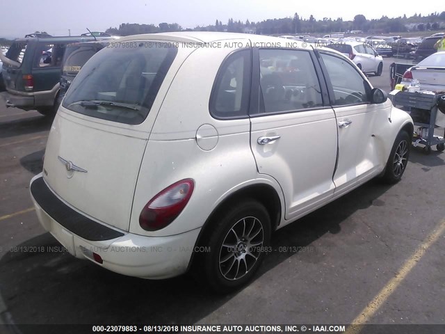 3A8FY48B28T243820 - 2008 CHRYSLER PT CRUISER CREAM photo 4