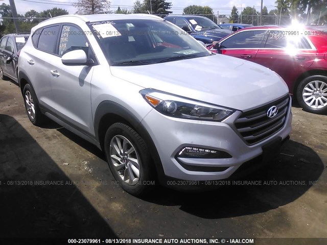 KM8J3CA4XHU297700 - 2017 HYUNDAI TUCSON LIMITED/SPORT AND ECO/SE SILVER photo 1