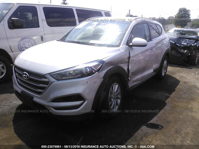 KM8J3CA4XHU297700 - 2017 HYUNDAI TUCSON LIMITED/SPORT AND ECO/SE SILVER photo 2