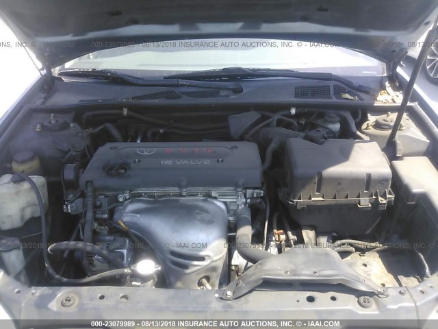 4T1BE32K02U543432 - 2002 TOYOTA CAMRY LE/XLE/SE Mavi foto 10