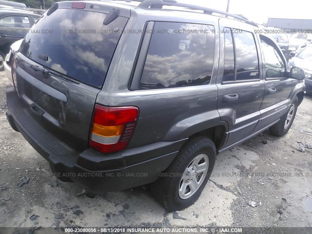 1J4GW48S14C395508 - 2004 JEEP GRAND CHEROKEE LAREDO/COLUMBIA/FREEDOM 灰色 照片 4