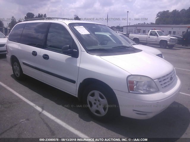 2FMZA51607BA15526 - 2007 FORD FREESTAR SE WHITE photo 1