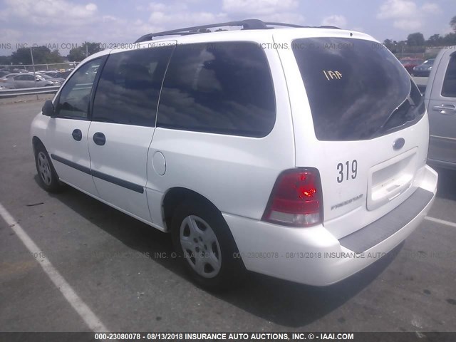 2FMZA51607BA15526 - 2007 FORD FREESTAR SE WHITE photo 3