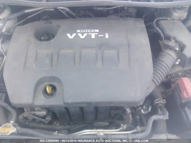 JTDBL40E99J044444 - 2009 TOYOTA COROLLA LE/XLE WHITE photo 10