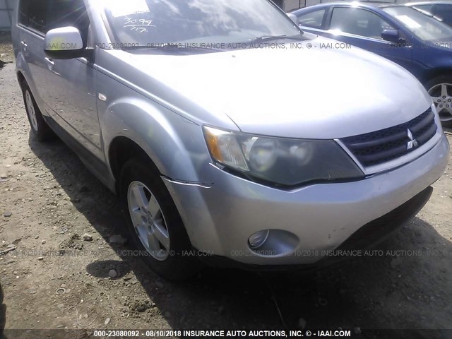 JA4LS21W39Z005430 - 2009 MITSUBISHI OUTLANDER ES ვერცხლისფერი ფოტო 6