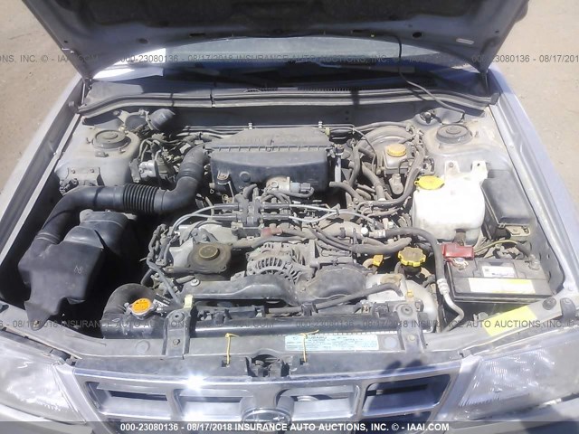JF1SF6559YH700505 - 2000 SUBARU FORESTER S 银色 照片 10
