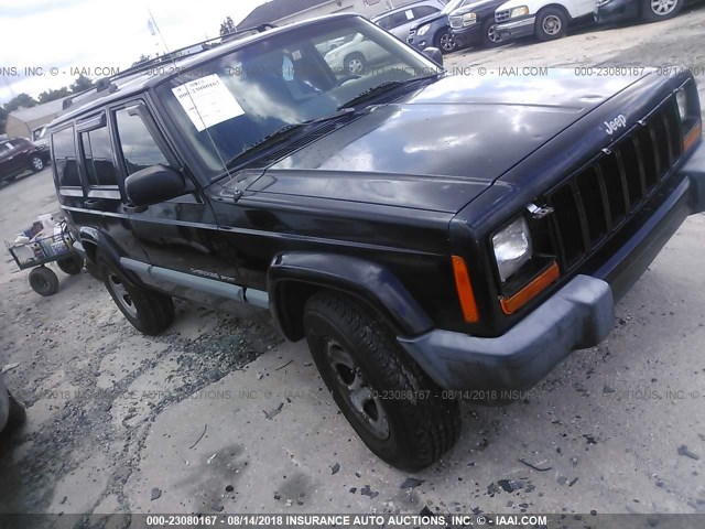 1J4FF68S8XL610667 - 1999 JEEP CHEROKEE SPORT/CLASSIC შავი ფოტო 1