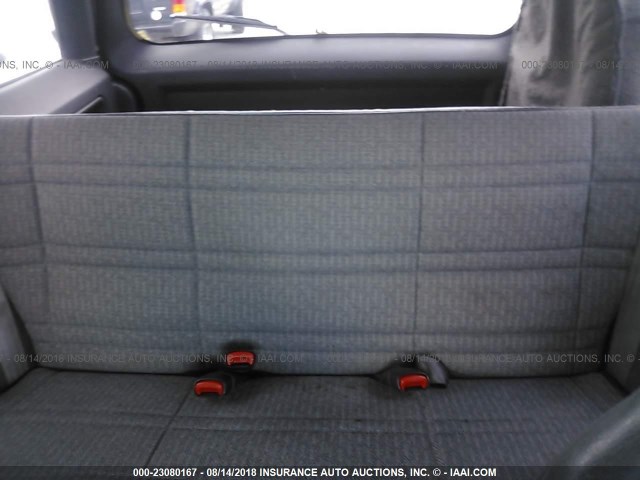 1J4FF68S8XL610667 - 1999 JEEP CHEROKEE SPORT/CLASSIC შავი ფოტო 8