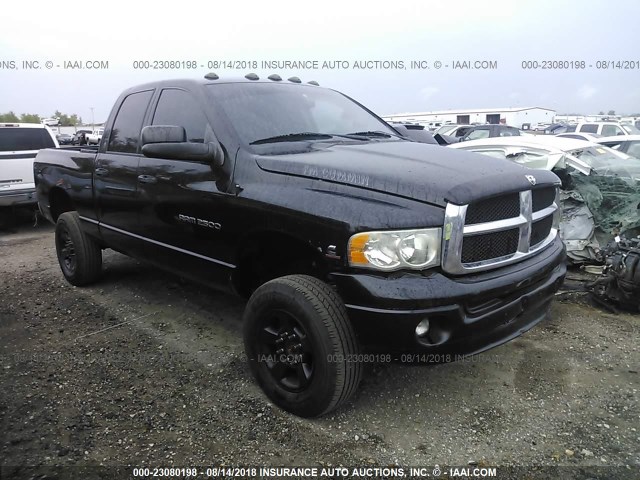 3D7KU28C14G262012 - 2004 DODGE RAM 2500 ST/SLT 黑色 照片 1