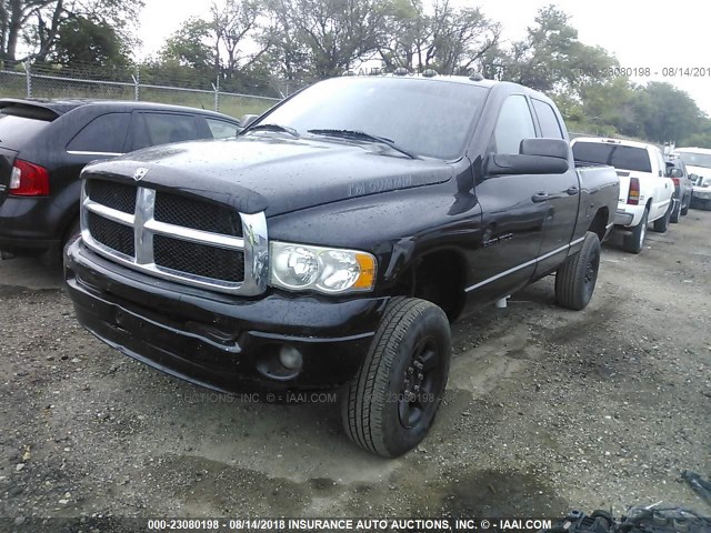 3D7KU28C14G262012 - 2004 DODGE RAM 2500 ST/SLT 黑色 照片 2