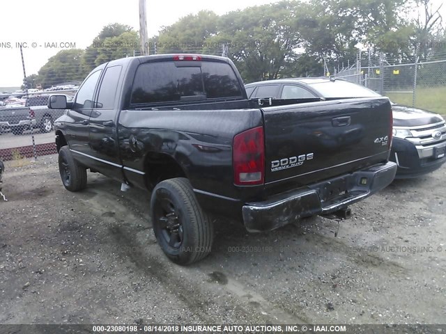 3D7KU28C14G262012 - 2004 DODGE RAM 2500 ST/SLT 黑色 照片 3