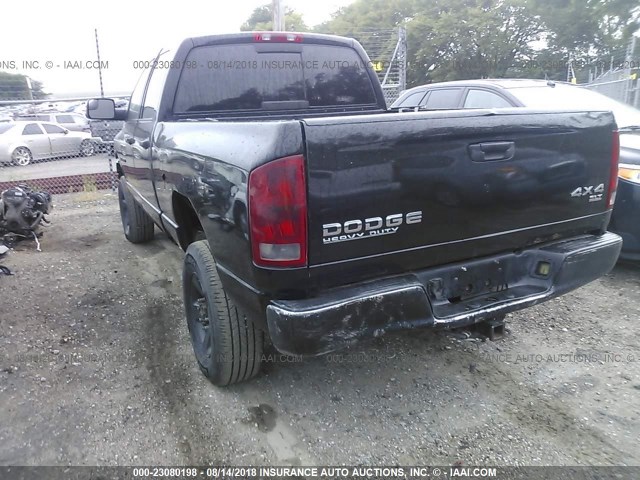 3D7KU28C14G262012 - 2004 DODGE RAM 2500 ST/SLT 黑色 照片 6