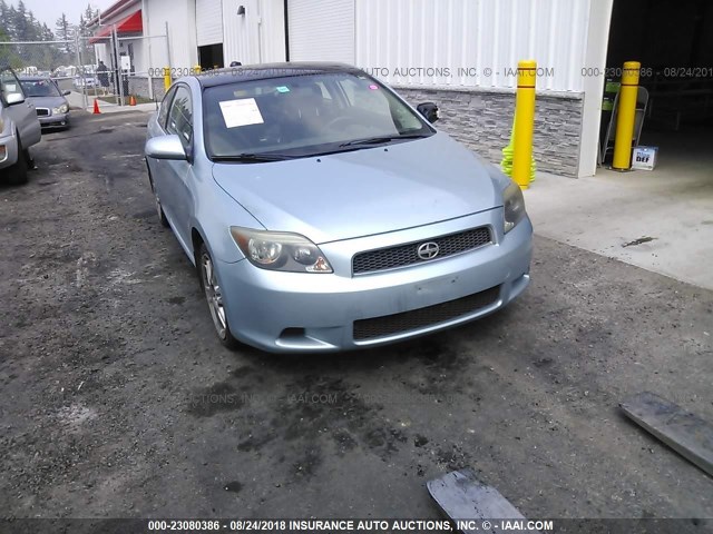 JTKDE177060094121 - 2006 TOYOTA SCION TC 浅蓝色 照片 1