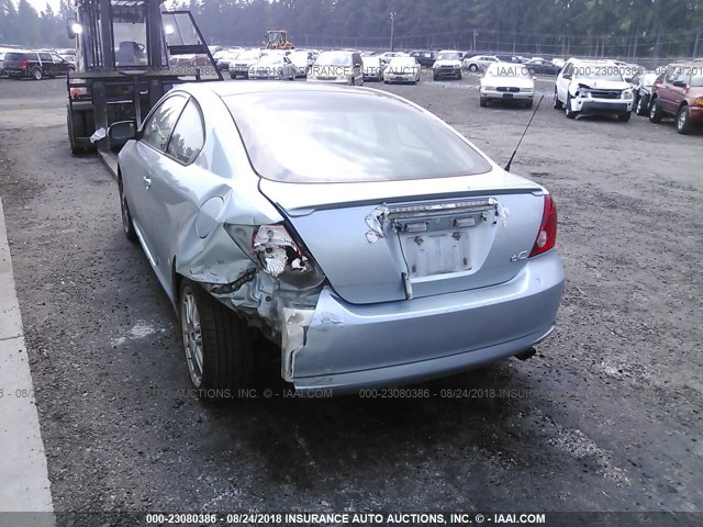 JTKDE177060094121 - 2006 TOYOTA SCION TC 浅蓝色 照片 3
