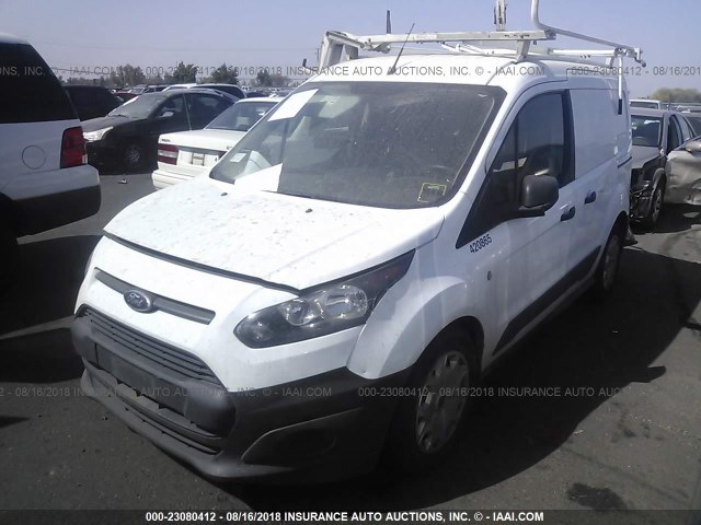 NM0LS6E76E1148975 - 2014 FORD TRANSIT CONNECT XL WHITE photo 2