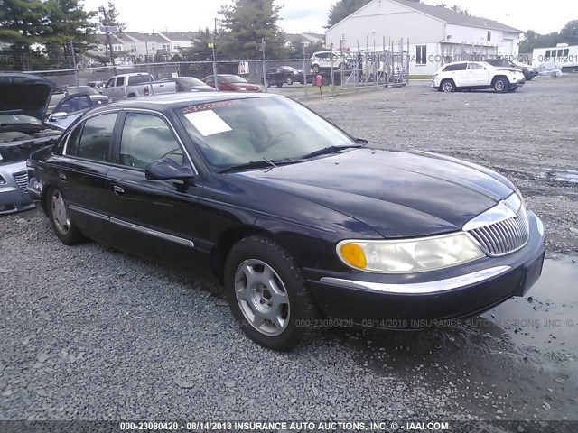 1LNHM97V3YY763667 - 2000 LINCOLN CONTINENTAL  Czarny zdjęcie 1