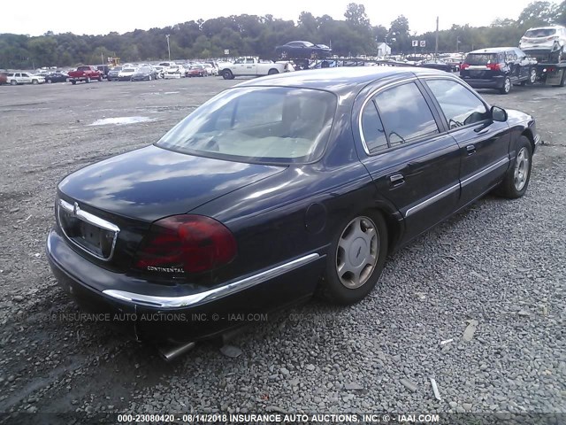 1LNHM97V3YY763667 - 2000 LINCOLN CONTINENTAL  Czarny zdjęcie 4