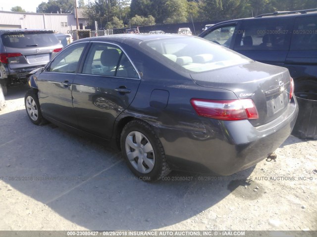 4T1BE46K39U803672 - 2009 TOYOTA CAMRY SE/LE/XLE GRAY photo 3