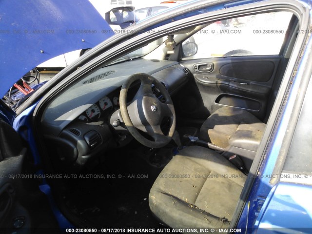 1B3ES56C95D211472 - 2005 DODGE NEON SXT BLUE photo 5