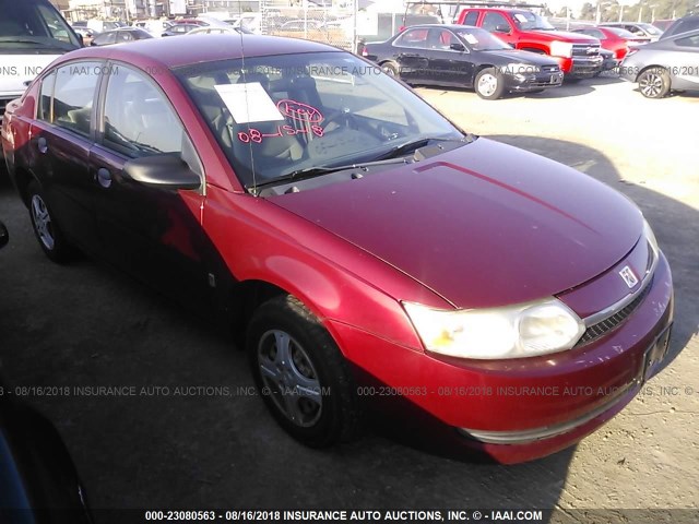 1G8AF52F04Z152728 - 2004 SATURN ION LEVEL 1 RED photo 1