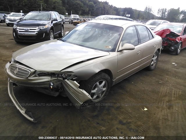 2G4WB52K341197896 - 2004 BUICK REGAL LS GOLD photo 2