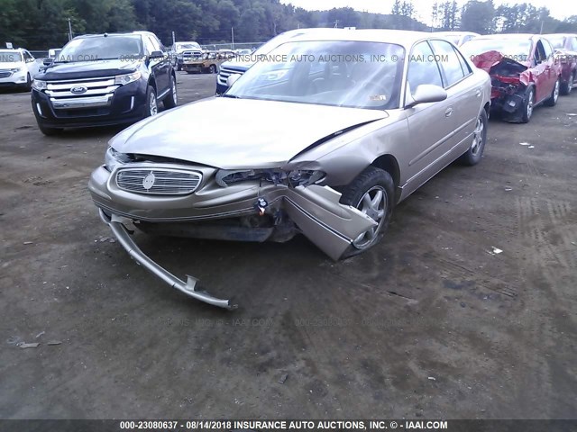 2G4WB52K341197896 - 2004 BUICK REGAL LS GOLD photo 6