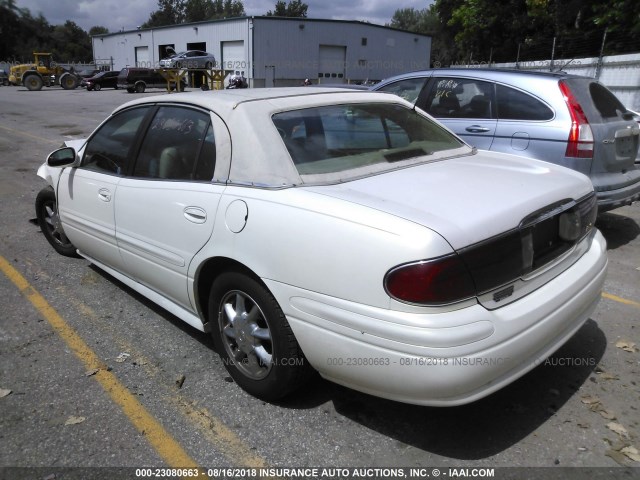 1G4HR54K74U161974 - 2004 BUICK LESABRE LIMITED WHITE photo 3