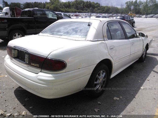 1G4HR54K74U161974 - 2004 BUICK LESABRE LIMITED WHITE photo 4