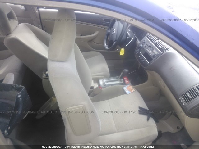 1HGEM22384L075645 - 2004 HONDA CIVIC DX VP Bənövşəyi foto 5