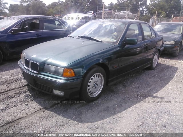 WBACD4326TAV42897 - 1996 BMW 328 I AUTOMATIC GREEN photo 2