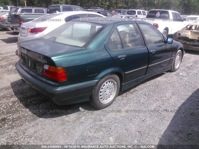 WBACD4326TAV42897 - 1996 BMW 328 I AUTOMATIC GREEN photo 4