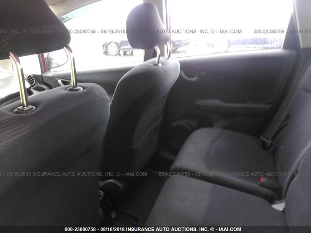 JHMGE8H52CC035980 - 2012 HONDA FIT SPORT 红色 照片 8