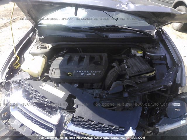 1B3BD4FB2BN606081 - 2011 DODGE AVENGER EXPRESS 灰色 照片 10