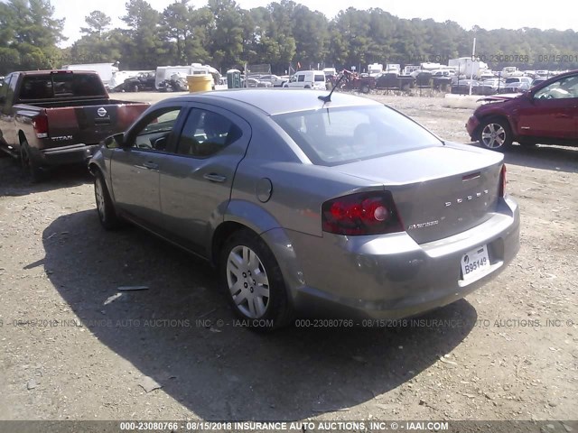 1B3BD4FB2BN606081 - 2011 DODGE AVENGER EXPRESS 灰色 照片 3