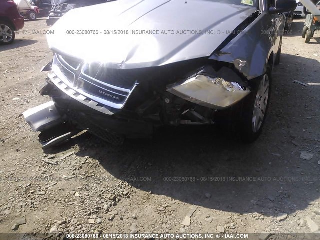 1B3BD4FB2BN606081 - 2011 DODGE AVENGER EXPRESS 灰色 照片 6