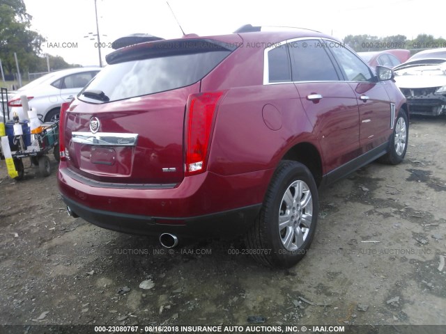 3GYFNBE37GS547547 - 2016 CADILLAC SRX LUXURY COLLECTION RED photo 4