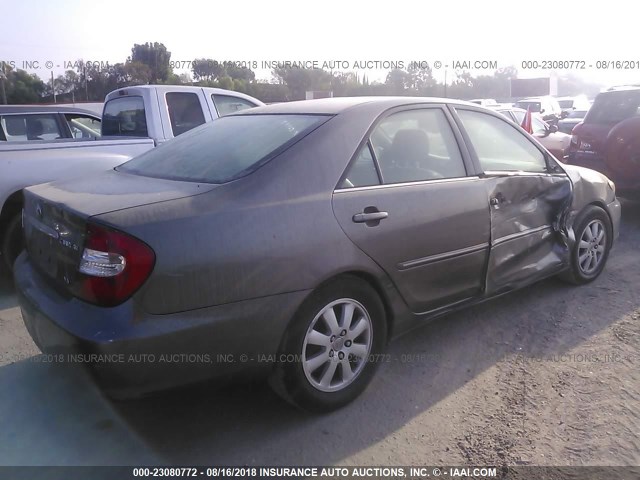 4T1BF30K42U532353 - 2002 TOYOTA CAMRY LE/XLE/SE Boz foto 4