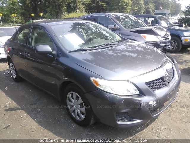 JTDBL40E199094465 - 2009 TOYOTA COROLLA LE/XLE GRAY photo 1