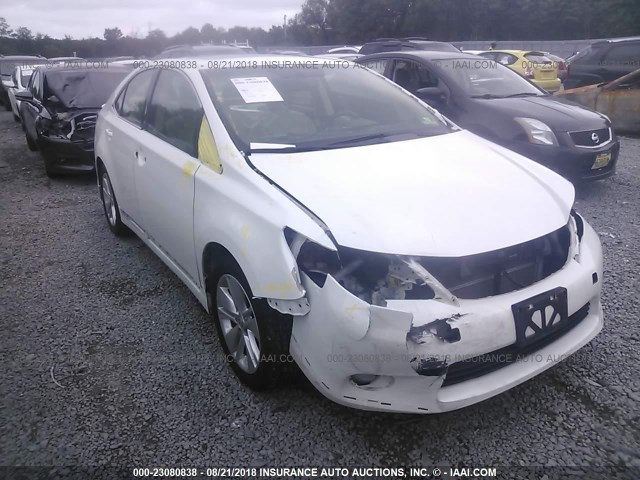 JTHBB1BA5A2015712 - 2010 LEXUS HS 250H WHITE photo 1