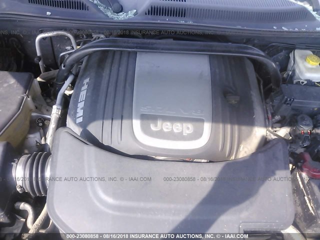 1J8HG58236C275959 - 2006 JEEP COMMANDER LIMITED SILVER photo 10