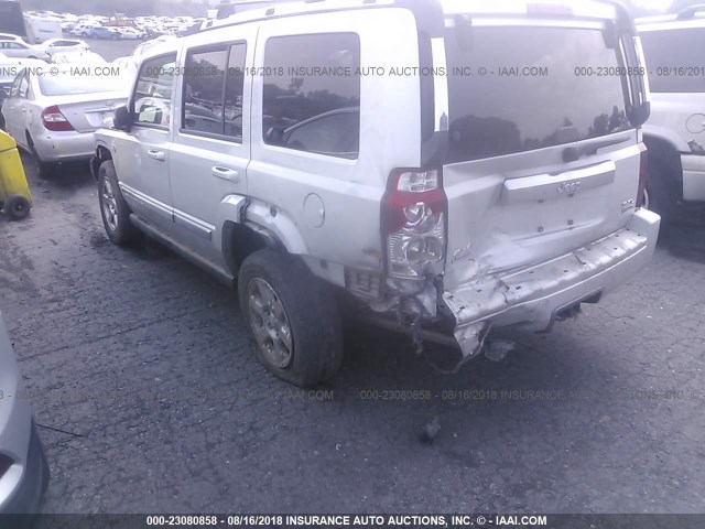 1J8HG58236C275959 - 2006 JEEP COMMANDER LIMITED SILVER photo 6