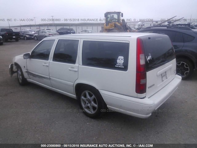 YV1LW56D5X2571544 - 1999 VOLVO V70 GLT WHITE photo 3